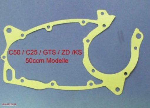 Crankcase gasket Zündapp C, CS, ZD, GTS 50cc